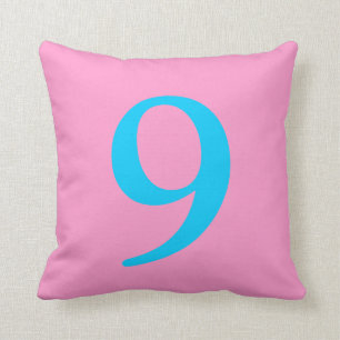 Number 9 cushion