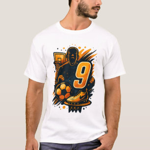 Number 9 Sports Energy Tee – Basketball & Soccer V