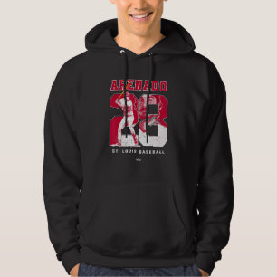 Number and Portrait Nolan Arenado St Louis MLBPA 1 Hoodie