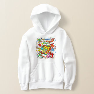 Number Day Kids Hoodie | Fun Colourful Numbers