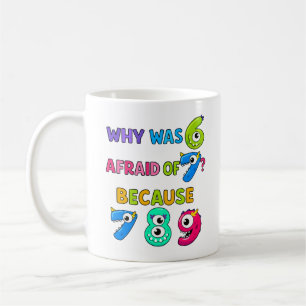 Number Day Maths Joke Mug   7 8 9 Funny
