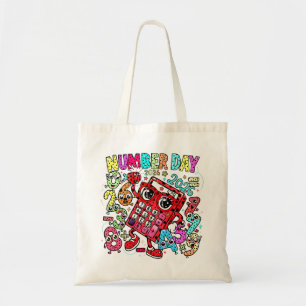 Number Day Tote Bag   Fun Maths Numbers