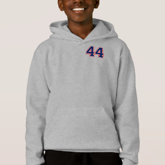 Number Forty Four 44 Sports Jersey Hoodie
