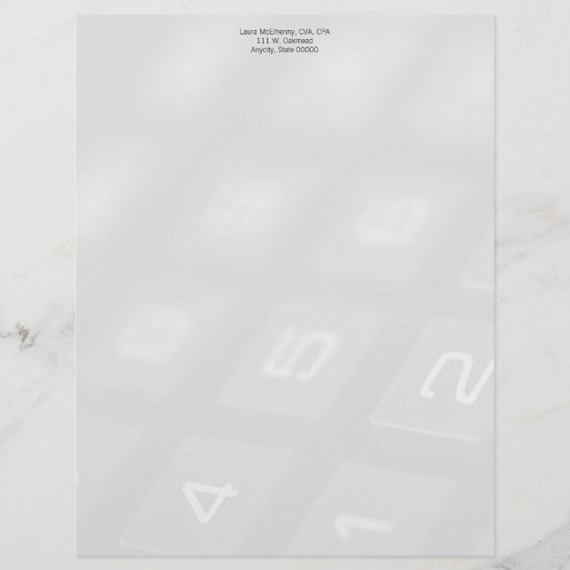 Number keys on calculator fade (Front)