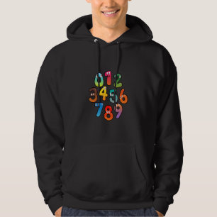 Number Learning calculator costume matc day Math O Hoodie