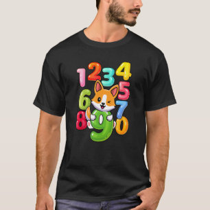 Number Learning calculator costume matc day Math O T-Shirt