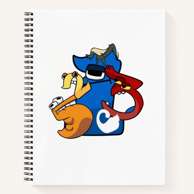 Number Lore on Notebook (Front)