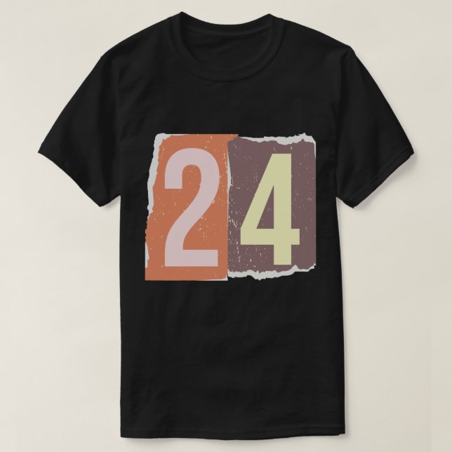 Number Magazine Ransom 24 T-Shirt (Design Front)