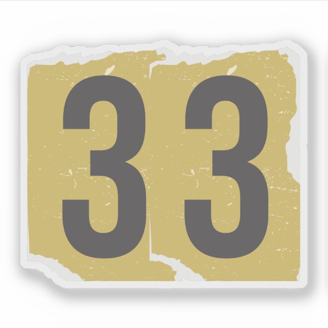 Number Magazine Ransom 33 (Front)