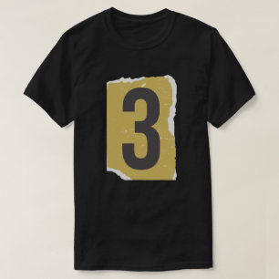 Number Magazine Ransom 3 T-Shirt