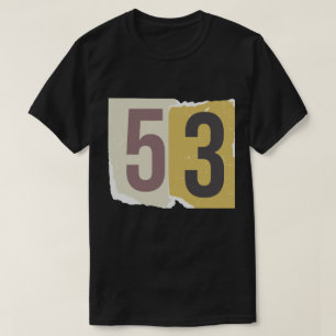 Number Magazine Ransom 53 T-Shirt
