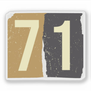 Number Magazine Ransom 71