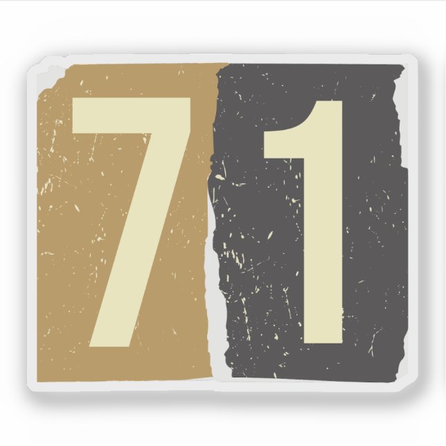 Number Magazine Ransom 71 (Front)