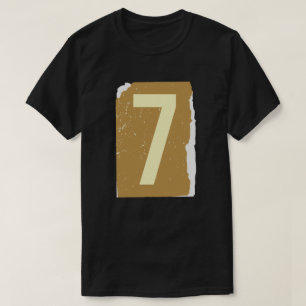 Number Magazine Ransom 7 T-Shirt