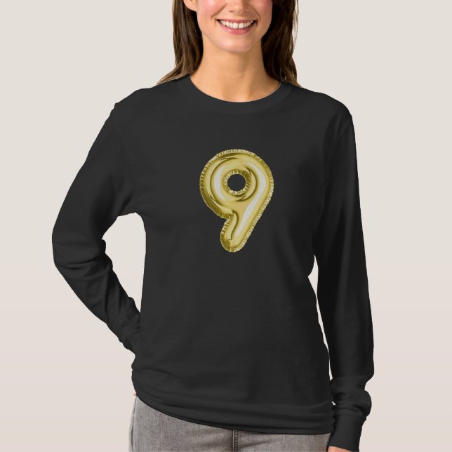 Number Nine  9 T-Shirt (Front)