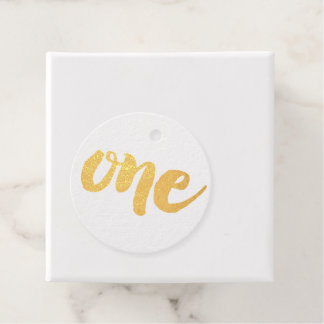 Number One 1st Brush Script Type Real Favour Tags