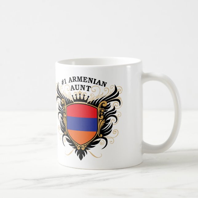Number One Armenian Aunt Coffee Mug (Right)