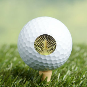 Number one Champion Gold medal Golf Balls