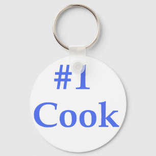 Number One Cook Key Ring