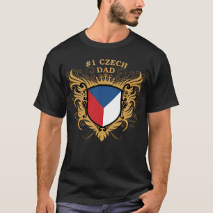 Number One Czech Dad T-Shirt