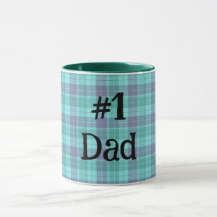 Number One Dad #1 Father Personalised Cup Mug