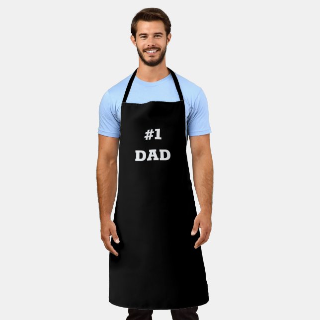 Number One Dad Apron (Worn)