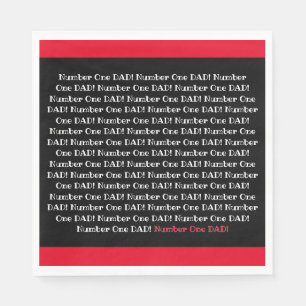 Number One Dad! Napkins