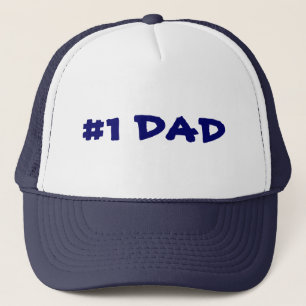 Number One Dad Trucker Hat