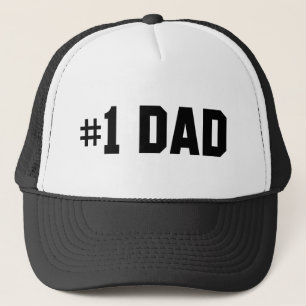 Number One Dad Trucker Hat