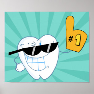 Number One Dentist Poster