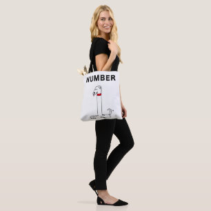 Number One Dog Tote Bag
