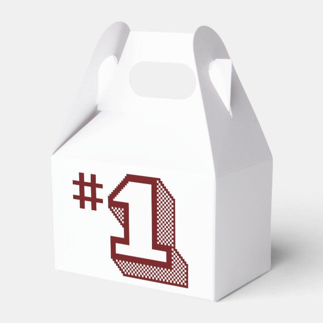 Number One Favour Box (Back Side)