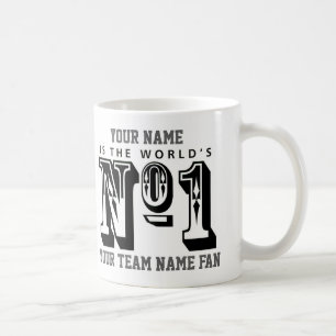 Number One Football Fan Coffee Mug