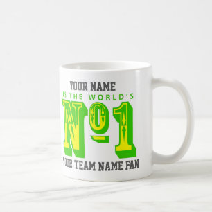Number One Football Fan Coffee Mug