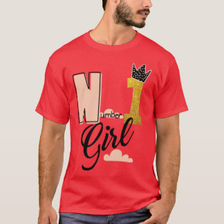 Number one Girl  T-Shirt
