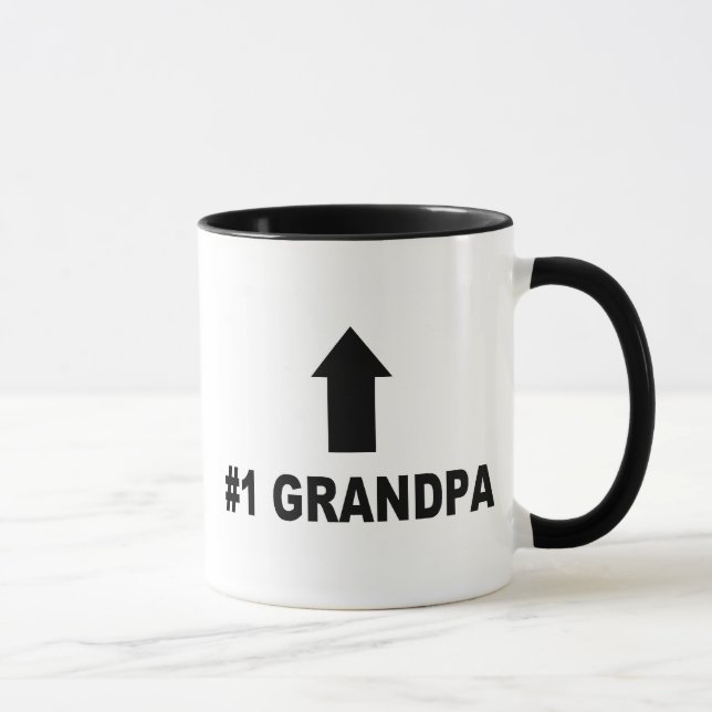 Number One Grandpa Mug (Right)