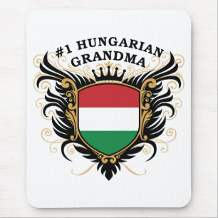 Number One Hungarian Grandma Mouse Pad