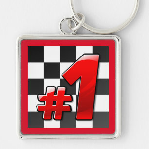 NUMBER ONE KEY RING