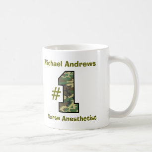 Number One Nurse Anaesthetist any Speciality V52 Coffee Mug