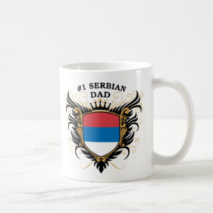 Number One Serbian Dad Coffee Mug