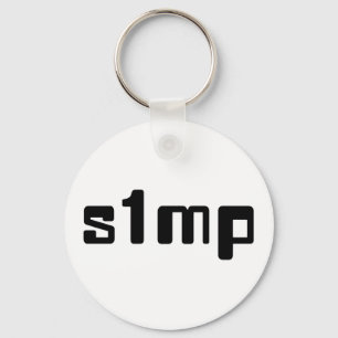 Number One Simp Key Ring