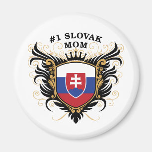 Number One Slovak Mum Magnet