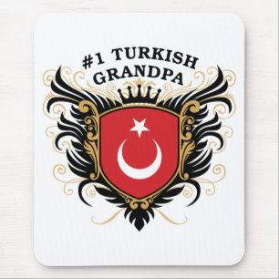 Number One Turkish Grandpa Mouse Pad