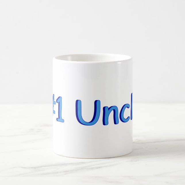 Number One Uncle Coffee Mug (Center)