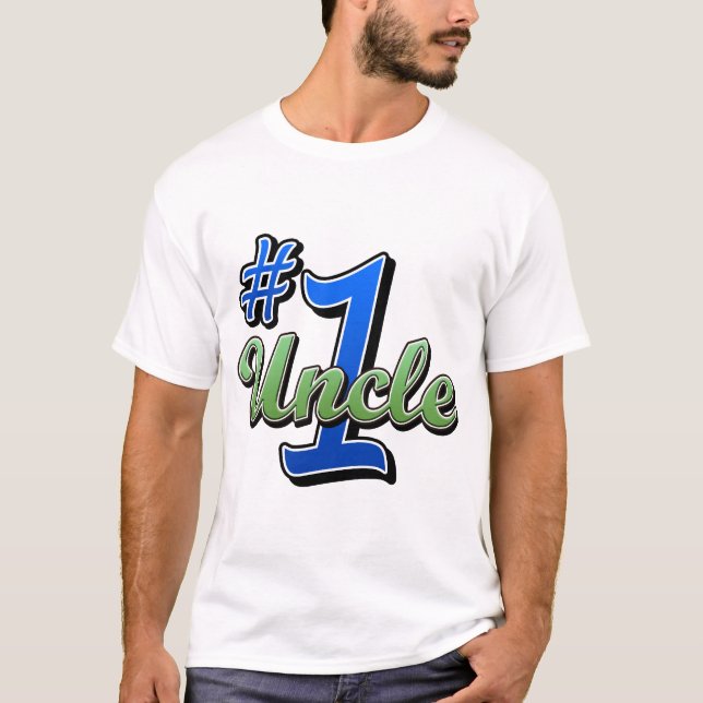Number One Uncle T-Shirt (Front)