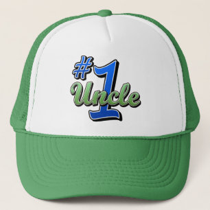 Number One Uncle Trucker Hat