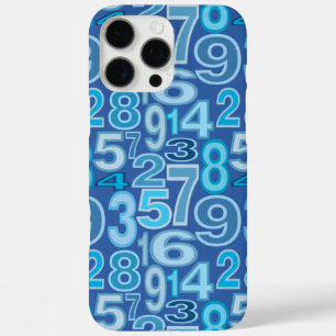 Number Pattern iPhone 16 Pro Max Case