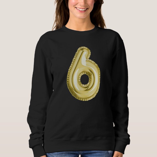 Number Six  6 Sweatshirt (Front)