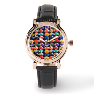 Numbered And Coloured Eight Balls, Watch