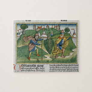 Numbers 13 23 The Grapes of Eschol, from the 'Nure Jigsaw Puzzle